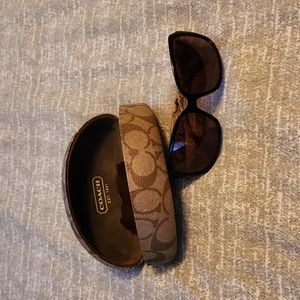 Oversized Coach Sunglasses